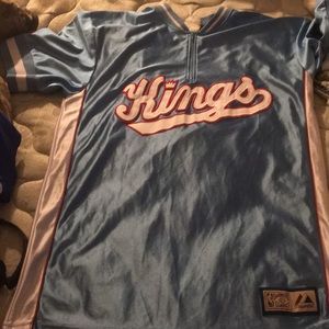 Majestic NBA hardwood classics Sacramento Kings